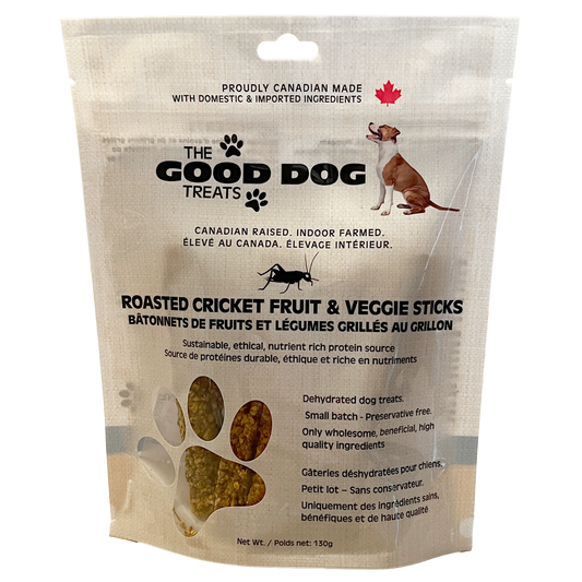 ROASTED CRICKET FRUIT & VEGGIE STICKS